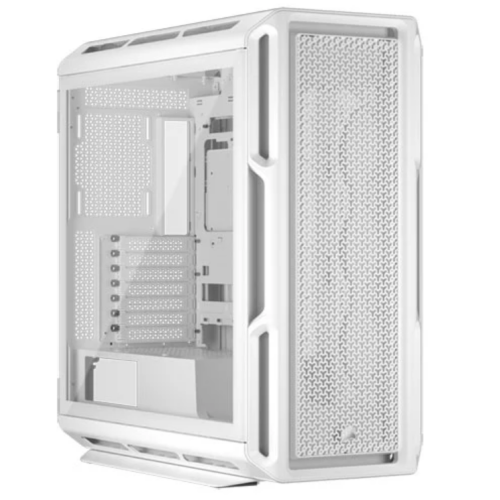 Carcasa Corsair 5000T Midi TG White, Fara Sursa