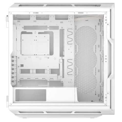 Carcasa Corsair 5000T Midi TG White, Fara Sursa