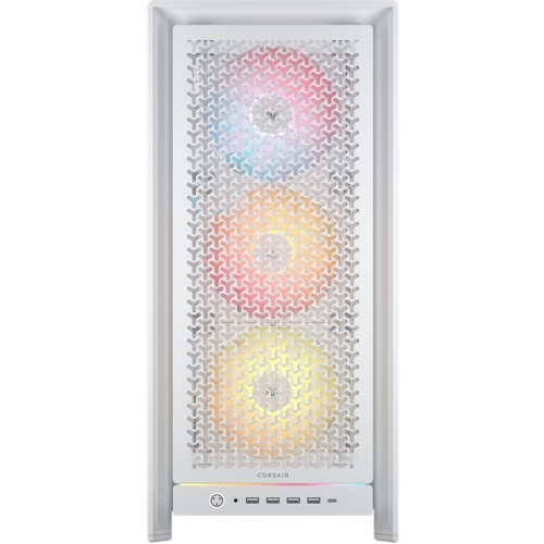 Carcasa Corsair Frame 5000D RS White ARGB LED, Fara sursa