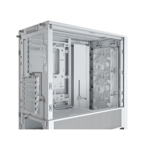 Carcasa Corsair FRAME 4000D RS White, Fara Sursa