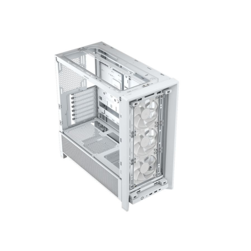 Carcasa Corsair FRAME 4000D RS White, Fara Sursa