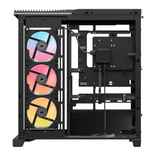 Carcasa Corsair FRAME 4500X LX-R RGB Black, Fara sursa