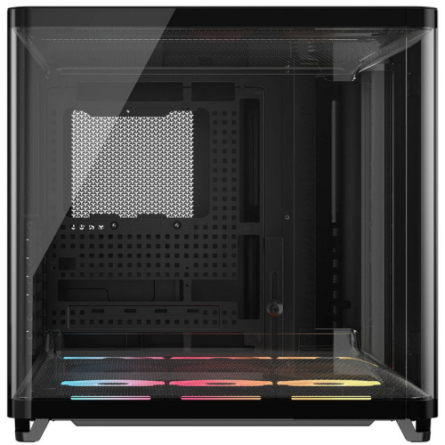 Carcasa Corsair AIR 5400 LX-R RGB iCUE LINK Black, Fara sursa