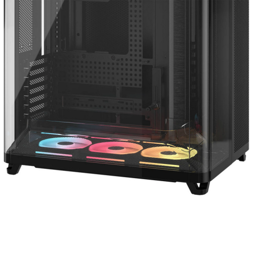 Carcasa Corsair AIR 5400 LX-R RGB iCUE LINK Black, Fara sursa