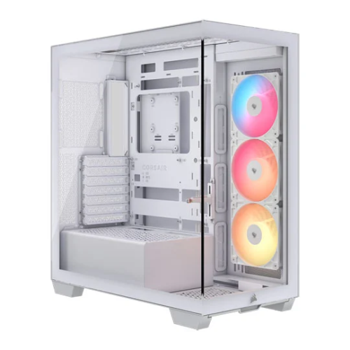 Carcasa Corsair 3500X RS-R ARGB White, Fara sursa