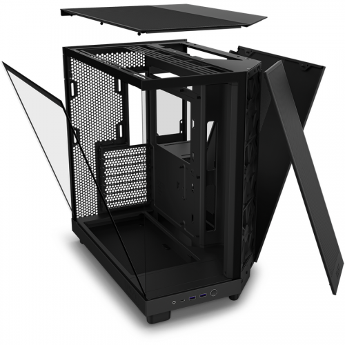 Carcasa NZXT H6 Flow Black, Fara sursa