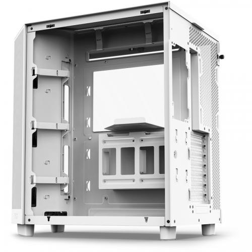 Carcasa NZXT H6 Flow RGB White, Fara sursa