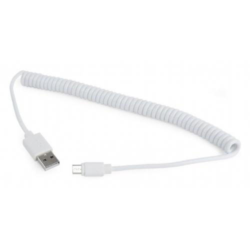 Cablu de date Gembird, USB - micro USB, 1.8m, White