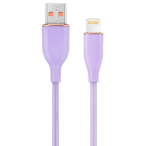 Cablu de date Gembird CC-USB2S-AM8PM-1.5M-P, USB-A male - Lightning male, 1.5m, Violet