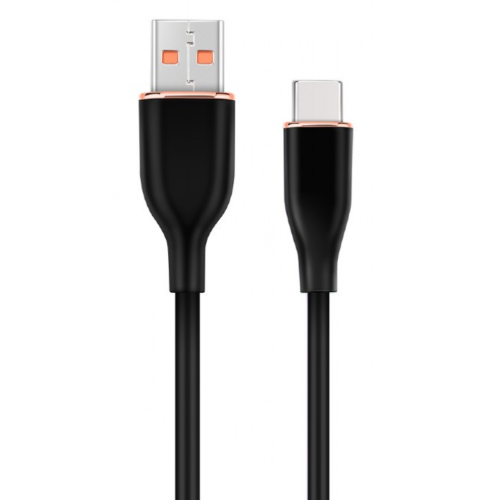 Cablu Gembird CC-USB2S-AMCM-1.5M-BK, USB-A male - USB-C male, 1.5m, Black