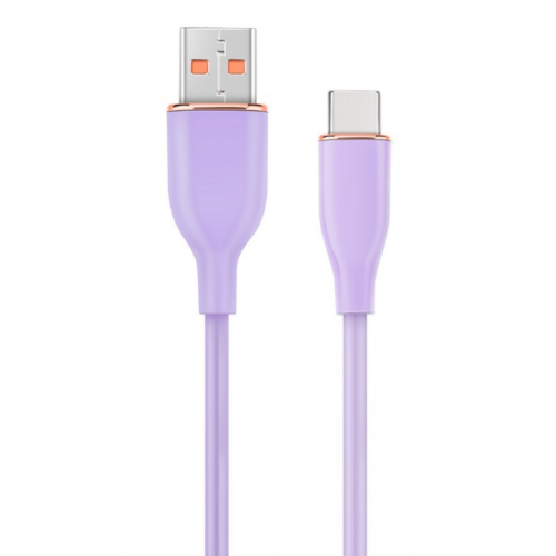 Cablu de date Gembird CC-USB2S-AMCM-1.5M-P, USB-A male - USB-C male, 1.5m, Violet