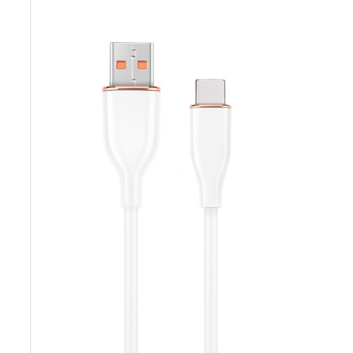 Cablu de date Gembird CC-USB2S-AMCM-1.5M-W, USB-A male - USB-C male, 1.5 m, White