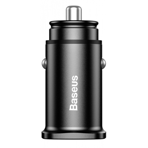 Incarcator auto Baseus Square CCALL-DS01, 2x USB, Black