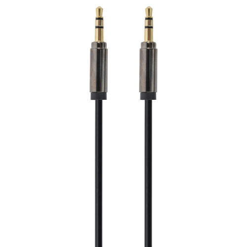 Cablu audio Gembird CCAPB-444-1M, 3.5 mm jack male - 3.5 mm jack male, 1 m, Black
