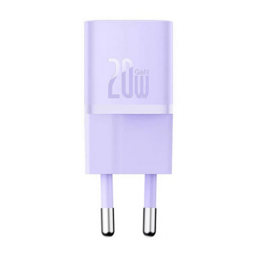 Incarcator retea Baseus GaN5 Mini, 1 x USB-C, 20W, Violet