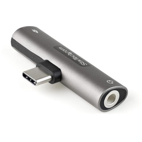 Adaptor audio Startech CDP235APDM, USB-C - 3.5mm jack, Gray