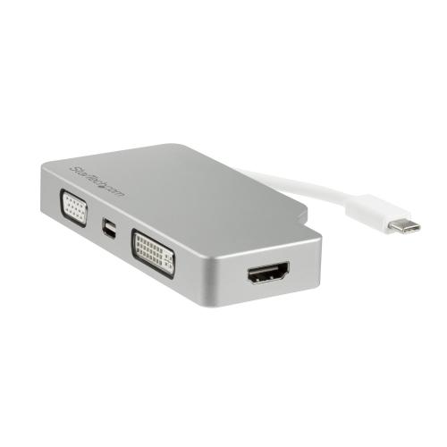 Docking Station Startech CDPVGDVHDMDP, Silver