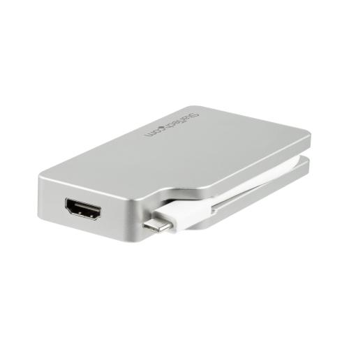 Docking Station Startech CDPVGDVHDMDP, Silver