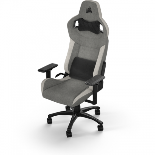 Scaun gaming Corsair T3 Rush (2023), Grey-White