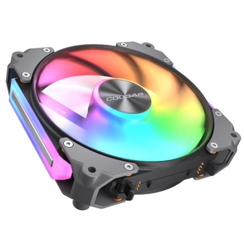 Ventilator Corsair Cougar 120 ARGB, ARGB LED, 120mm, Black
