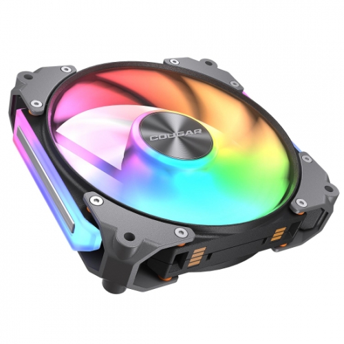 Ventilator Corsair Cougar 120 ARGB, ARGB LED, 120mm, Black