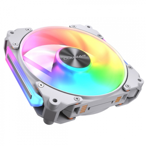 Ventilator Cougar Apolar 120 ARGB, ARGB LED, 120mm, White
