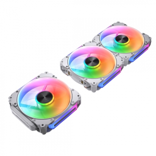 Ventilator Cougar Apolar 120 ARGB, ARGB LED, 120mm, White, 3 bucati