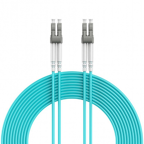 Patch Cord Fibra Optica Gembird CFO-MDOM4-LC/LC-10M, Multi-Mode, OM4, Duplex LC/UPC - Duplex LC/UPC, 10 m