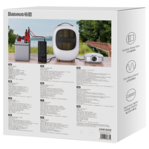 Invertor auto de tensiune Baseus CGNB010101, 300W
