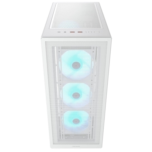 Carcasa Cougar MX220 RGB White, Fara sursa 