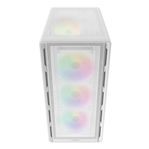 COUGAR AIRFACE PURE PRO PC Case, Mid Tower, White