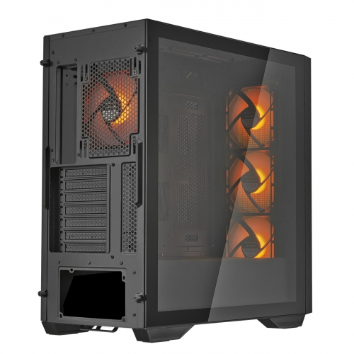 Carcasa Cougar Uniface RGB Black, Fara sursa