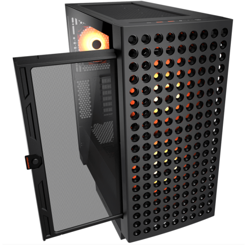 Carcasa Cougar Airface Eco RGB Black, Fara sursa