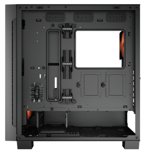 Carcasa Cougar Airface Eco RGB Black, Fara sursa