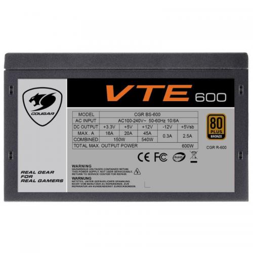 Sursa Cougar VTE 600, 600W