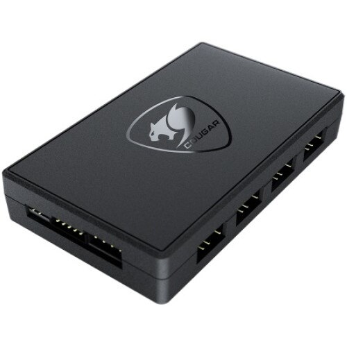 Cougar I Core Box v.3 I 3MCOBXV3.0001 I ARGB PWM Fan Controller I 6 outputs of fan controlling / 6 outputs of ARGB lights / ARGB SYNC with Motherboard
