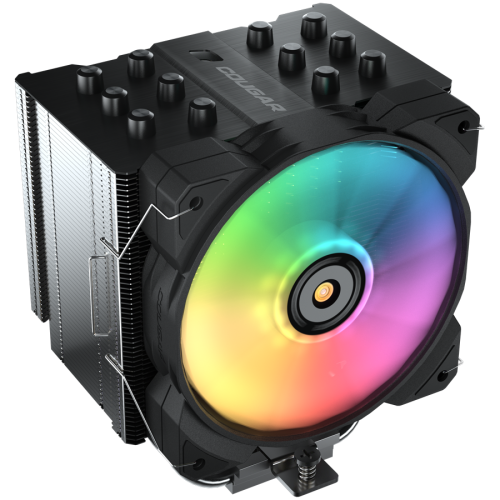 Cooler Procesor Cougar Forza 85, ARGB LED, 120 mm, Black