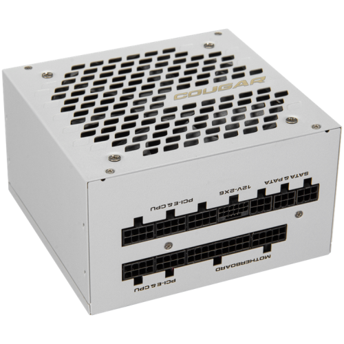 COUGAR GEXX2 1000 SNOW PSU,80 plus Gold, 1000W, Fully Modular, PCI-E 5.0 support, Color - WHITE