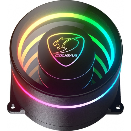 Cooler procesor Cougar Poseidon Elite ARGB 240, ARGB LED, 2 x 120mm, Black