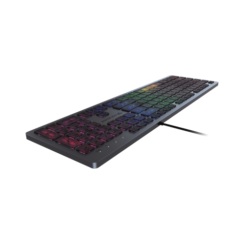 Tastatura Cougar VANTAR AX, RGB LED, USB, Grey