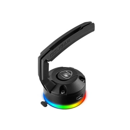 Suport cablu mouse Cougar Bunker RGB, Black