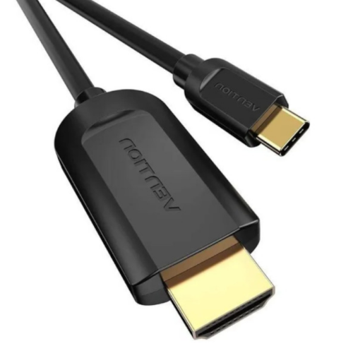 Cablu Vention CGUBF, HDMI male - USB-C male, 1 m, Black