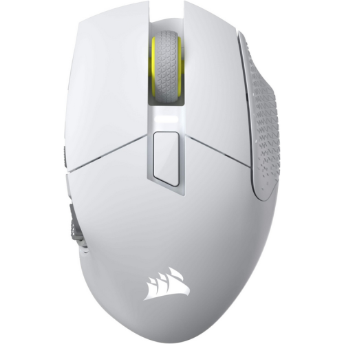 Mouse Optic Corsair Scimitar elite, RGB LED, USB/USB Wireless/Bluetooth, White