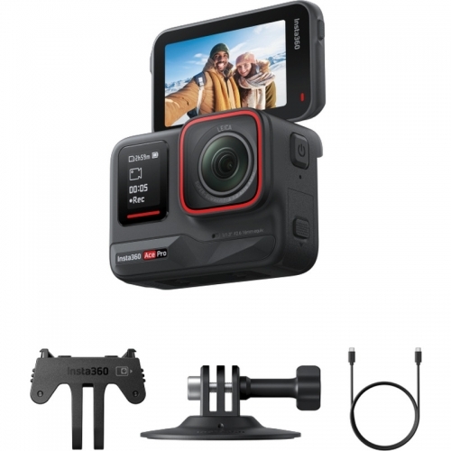 Camera video actiune Insta360 Ace Pro, Black