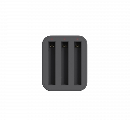 Cradle incarcare Insta360 pentru baterii Camere video actiune X3, Black, 3 sloturi