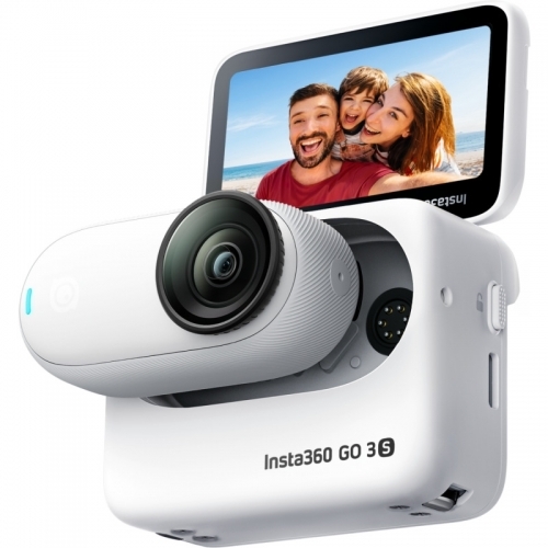 Camera video actiune Insta360 GO 3S, 128GB, Arctic White