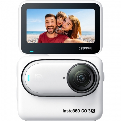 Camera video actiune Insta360 GO 3S, 128GB, Arctic White