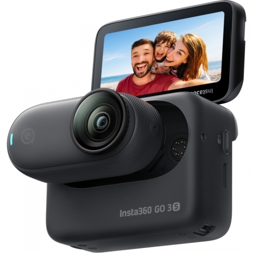 Camera video actiune Insta360 GO 3S, 128GB, Midnight Black