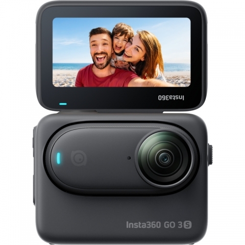 Camera video actiune Insta360 GO 3S, 128GB, Midnight Black