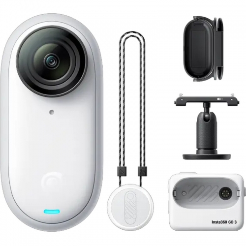 Camera video actiune Insta360 GO 3, 128GB, White